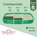 Trouble & Trix Natural Pellet Tofu Clumping Cat Litter 10L