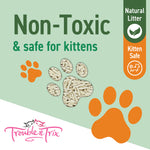 Trouble & Trix Natural Pellet Tofu Clumping Cat Litter 10L