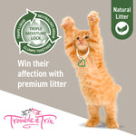 Trouble & Trix Natural Pellet Tofu Clumping Cat Litter 10L