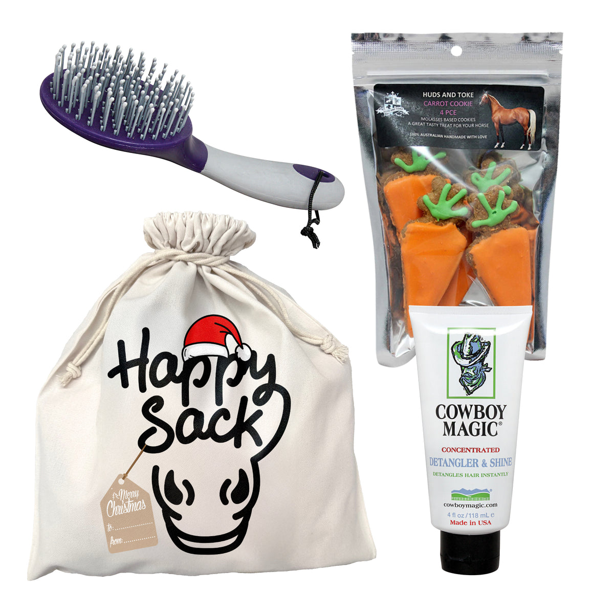 Yee-Haw Christmas Happy Sack for Horses