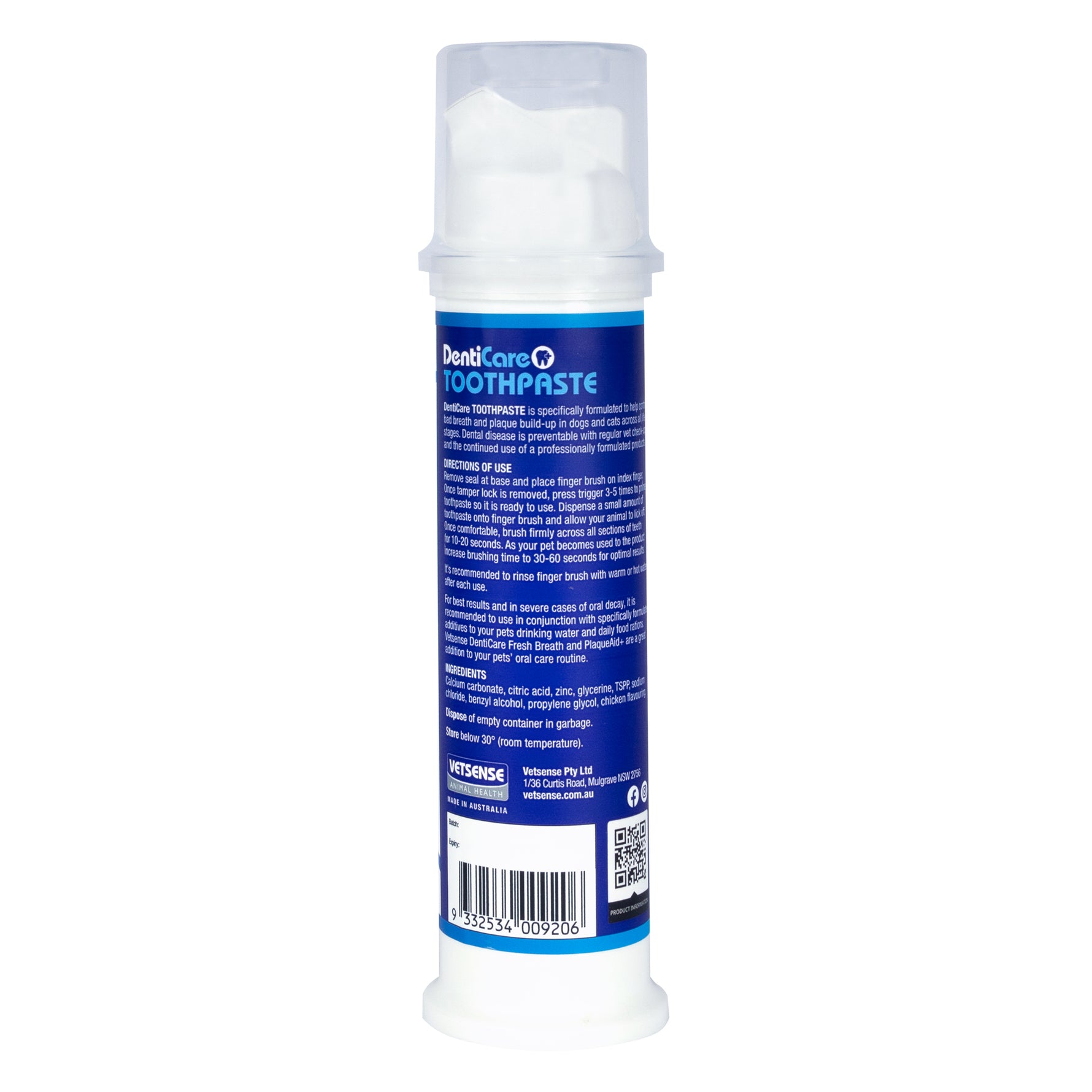 Vetsense DentiCare Toothpaste Kit 100g