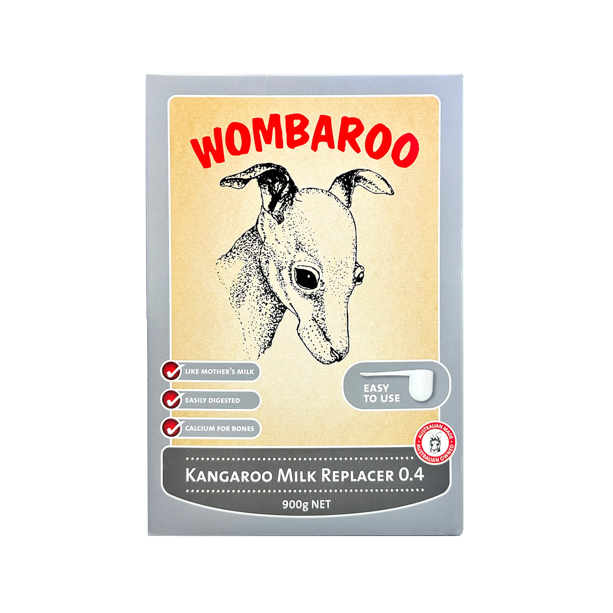 Wombaroo Kangaroo Milk Replacer 0.4