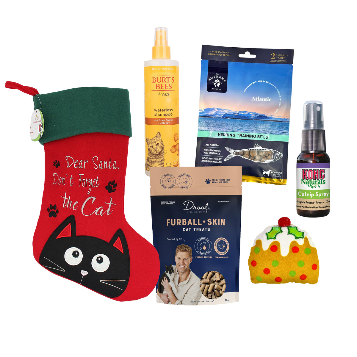 Feline Festive Catmas Stocking