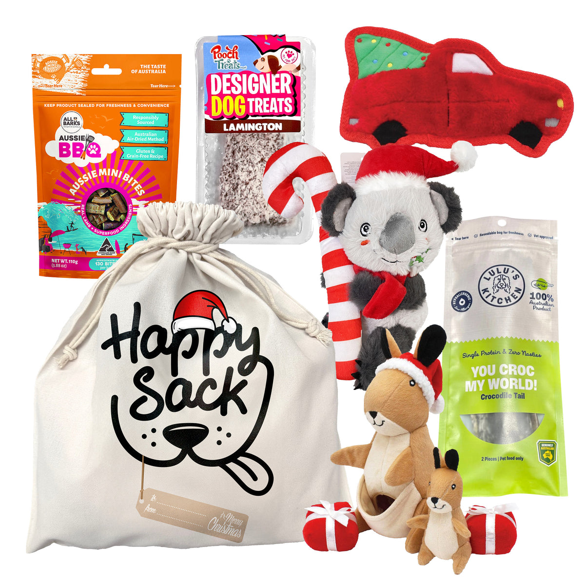 Hoppy Chrissie Christmas Happy Sack for Dogs