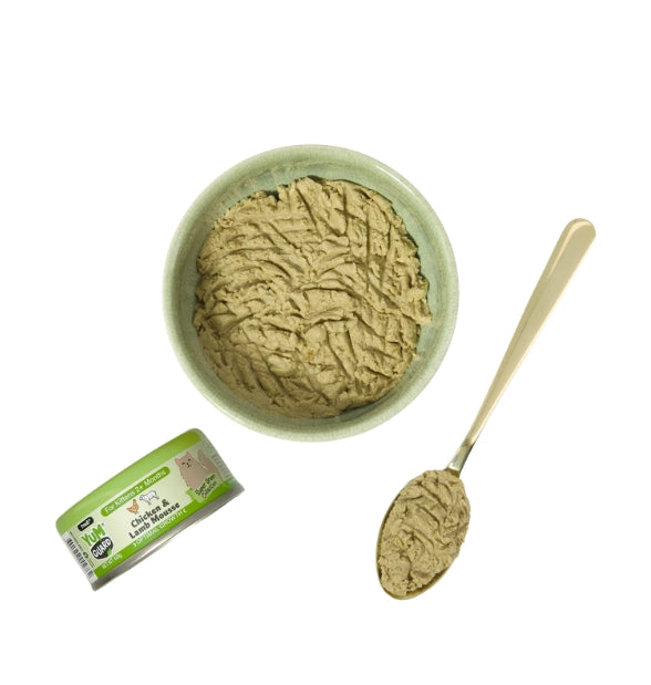 YumGuard Chicken & Lamb Mousse for Kittens 2+ months 60g x 12