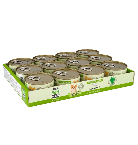 YumGuard Lamb Pâté Joint Support Dog Food 170g x 12