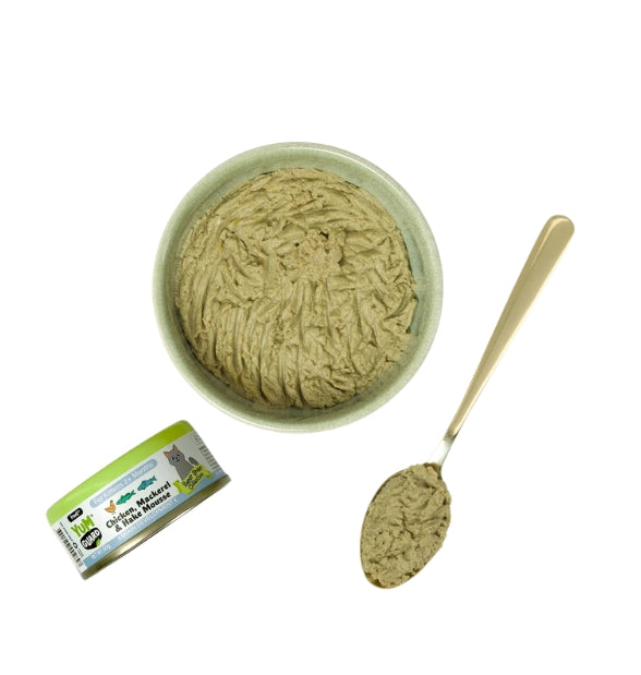 YumGuard Chicken, Mackerel & Hake Mousse for Kittens 2+ Months 60g x 12