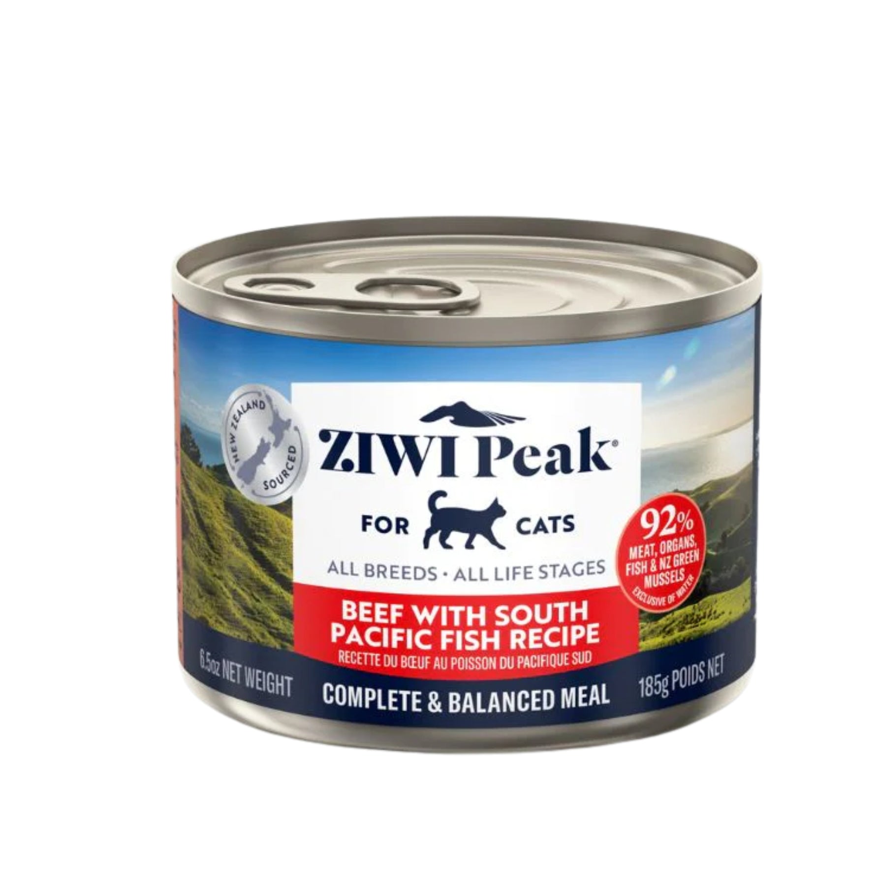 Ziwi Peak Beef with South Pacific Fish Wet Cat Food