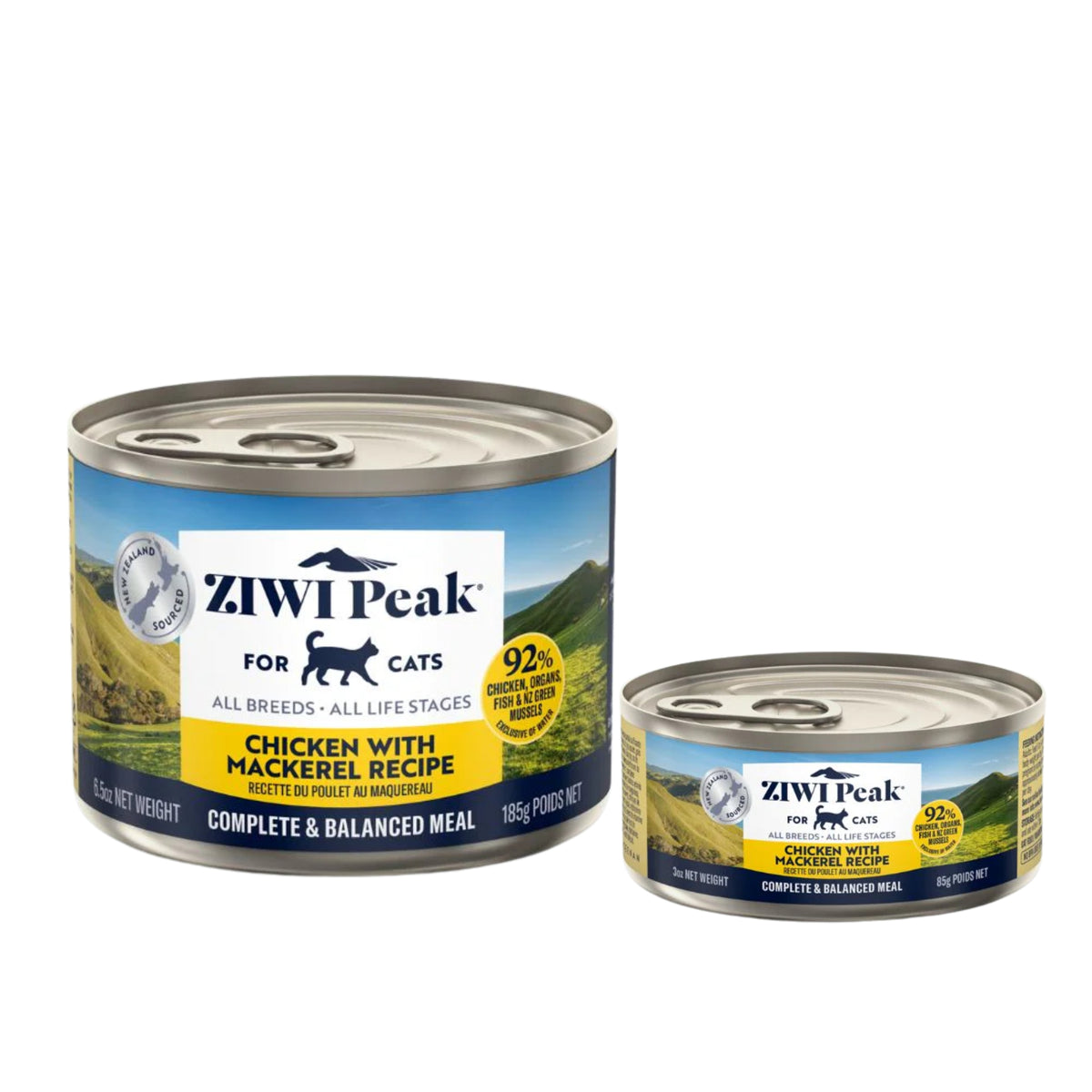 Ziwi Peak Chicken with Mackerel Wet Cat Food