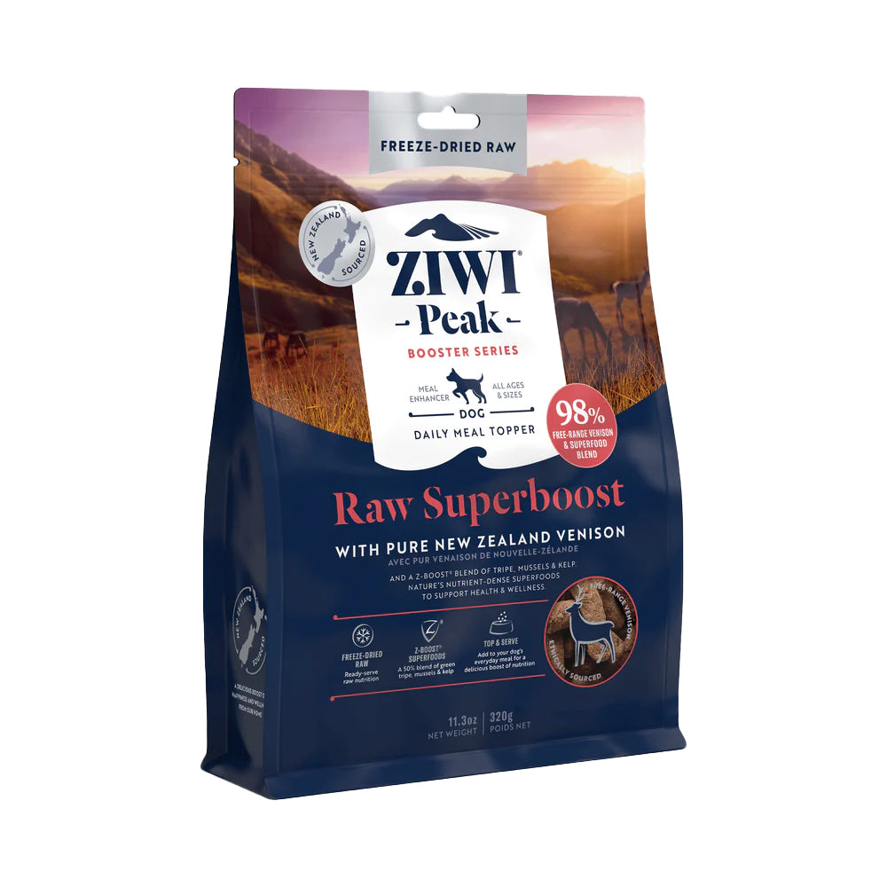 Ziwi Peak Freeze Dried Raw Superboost Daily Meal Topper - Venison