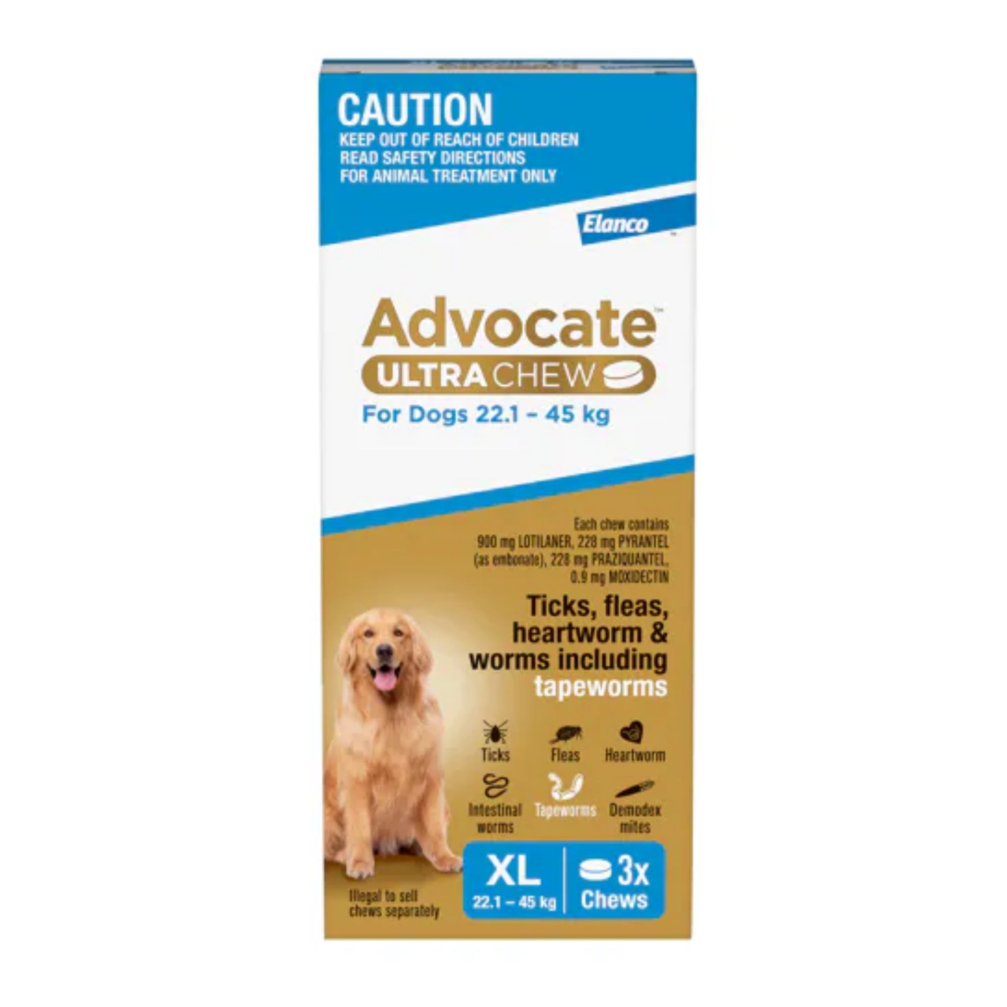 ADVOCATE Ultra Chew for XLarge Dogs 22.1-45g