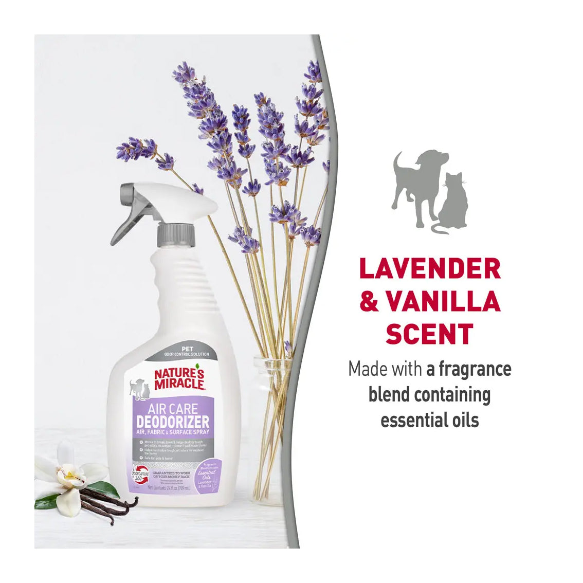 Nature's Miracle Air Care Deodorizer Lavender & Vanilla 709mL