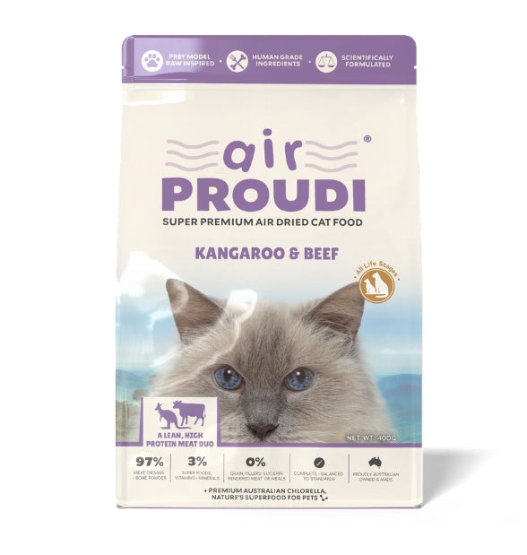Air Proudi  Kangaroo & Beef Air-Dried Cat Food