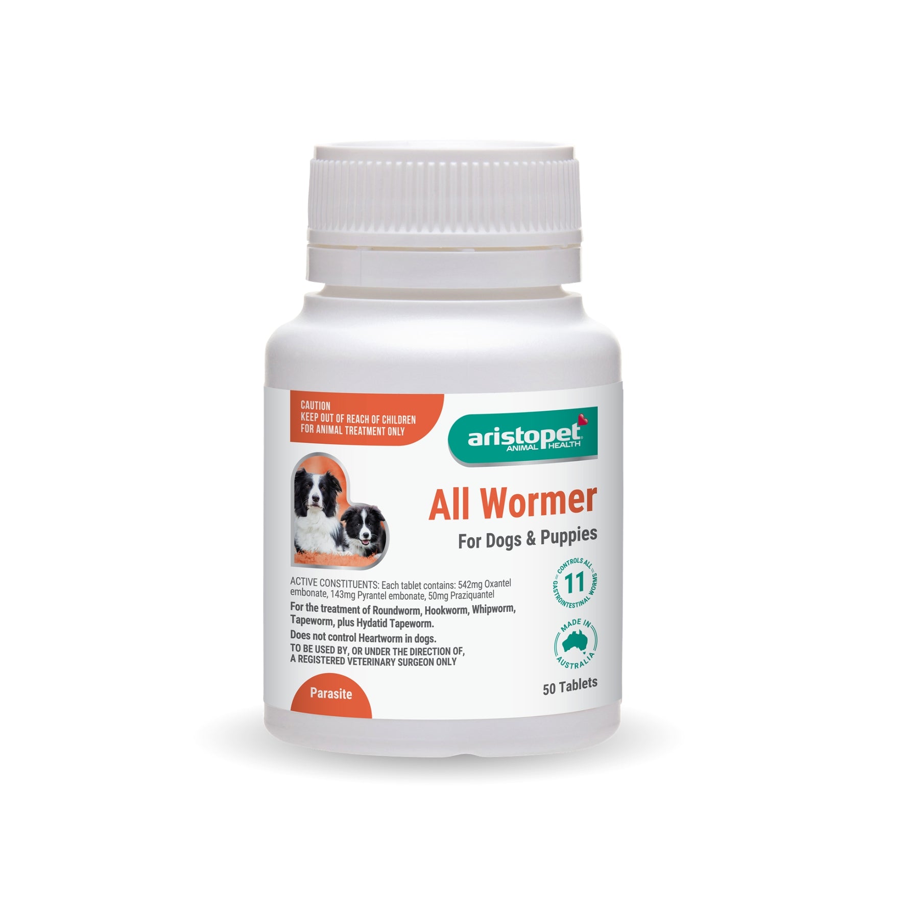 Aristopet All Wormer Tablets for Dogs & Puppies