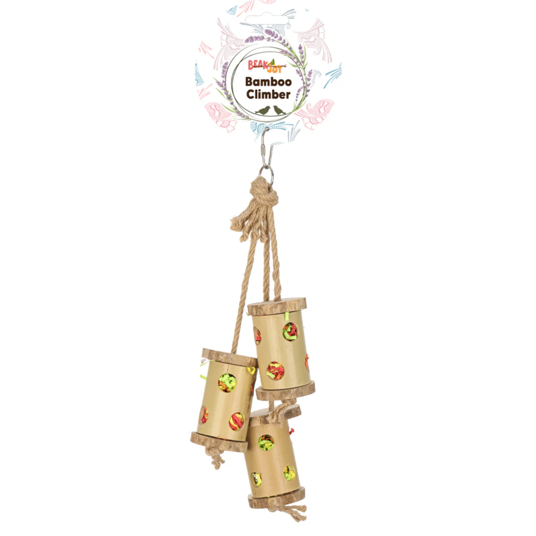 BeakJoy Bamboo Climber Bird Toy