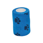 Covetrus Cohesive Bandage with Paw Prints - 7.5cm x 4.5m