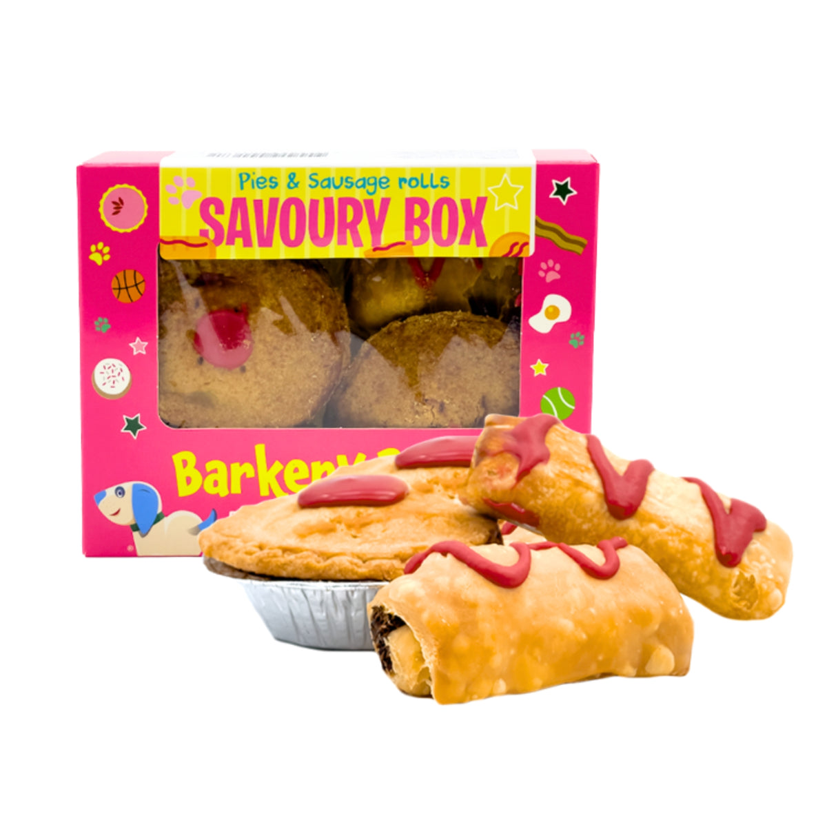 Barkery Box Savoury Pie & Sausage Rolls 160g