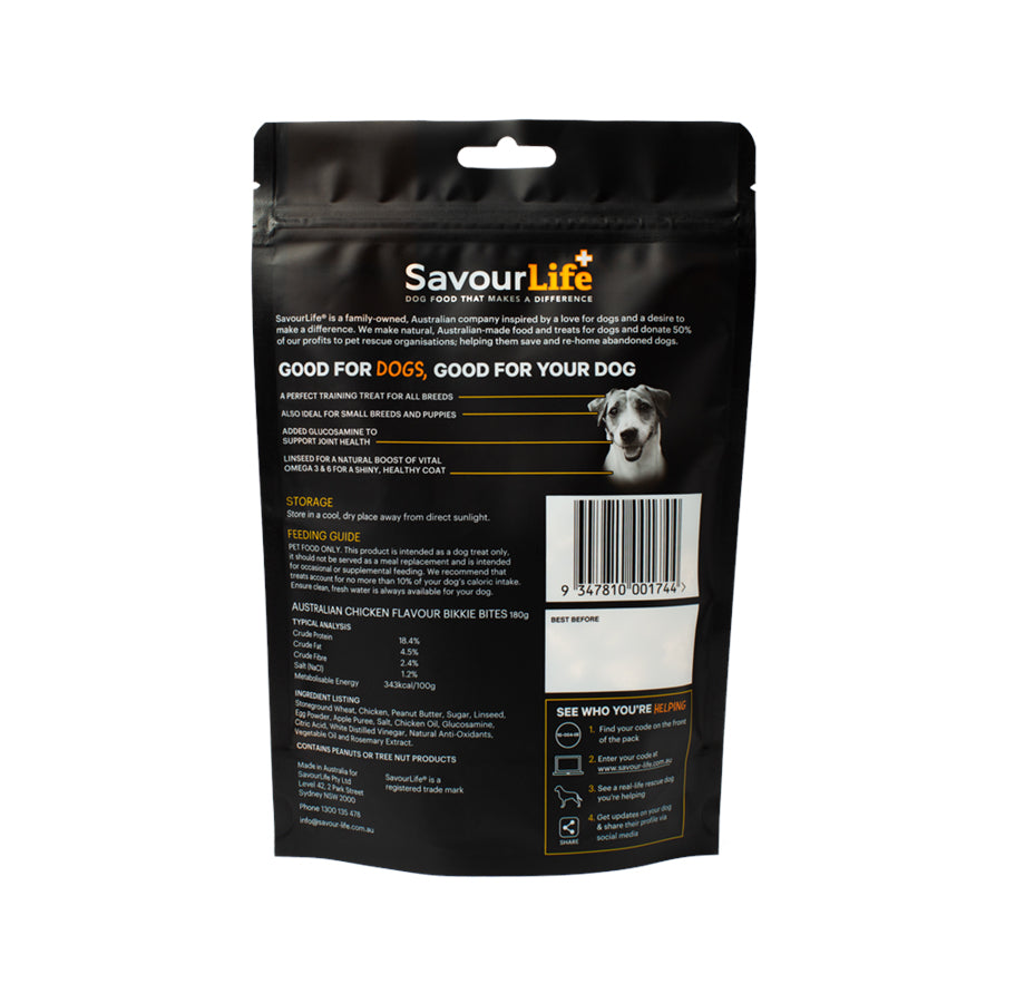 SavourLife Chicken Flavour Bikkie Bites 180g