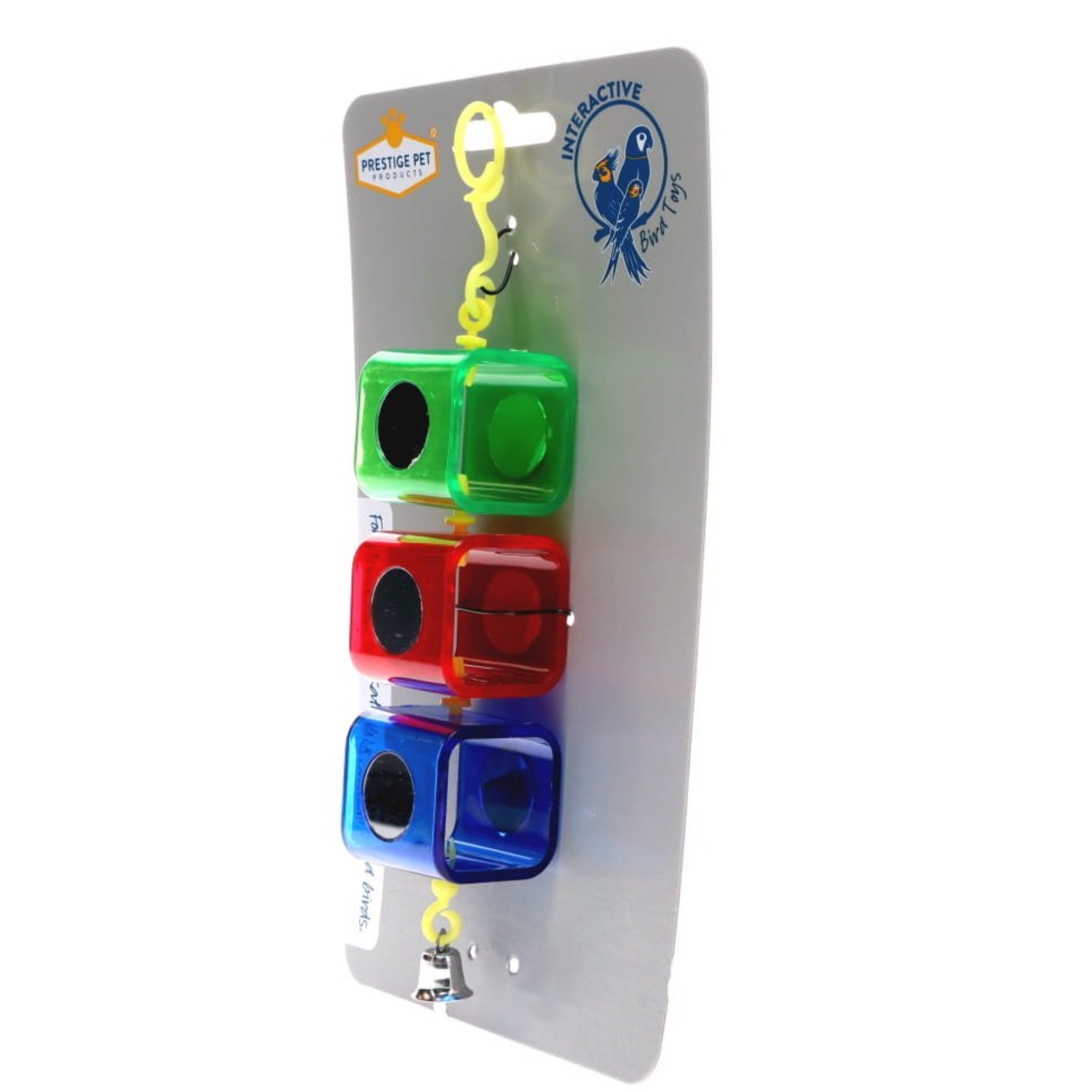Prestige Pet Hanging Ice Cubes Interactive Bird Toy