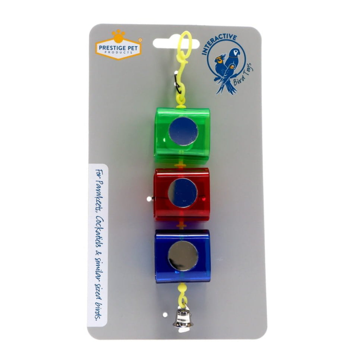 Prestige Pet Hanging Ice Cubes Interactive Bird Toy