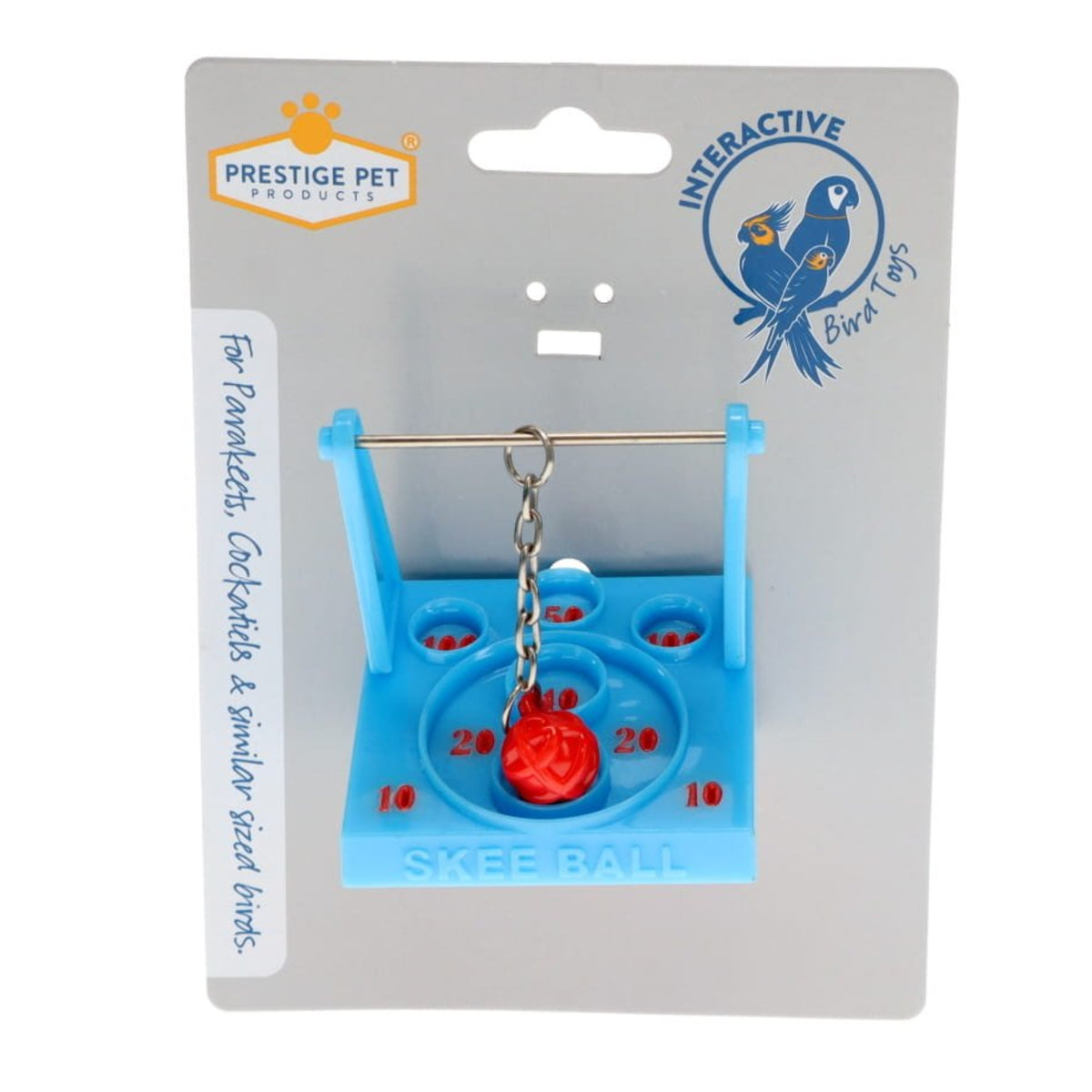 Prestige Pet Skeeball Interactive Bird Toy