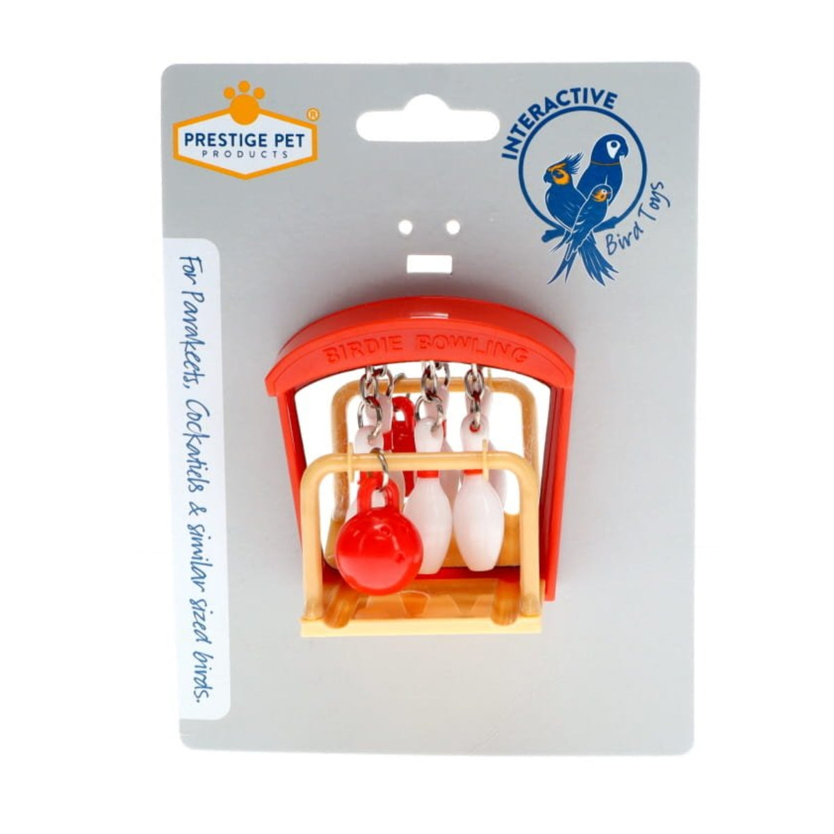 Prestige Pet Bowling Interactive Bird Toy