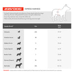 EzyDog Black Denim Express Harness
