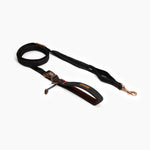 EzyDog Black Denim Road Runner Leash