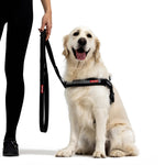 EzyDog Black Denim Soft Trainer Leash with Traffic Control