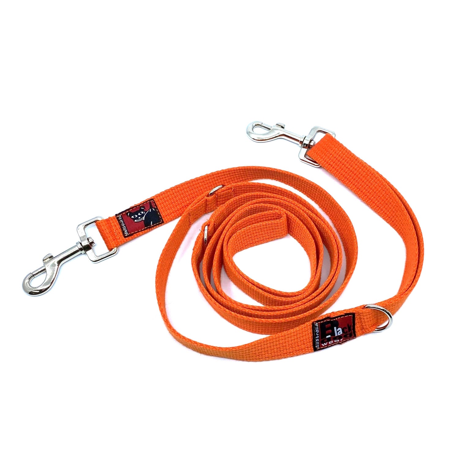 Black Dog Wear Double Ended / Double Snap Lead - Regular