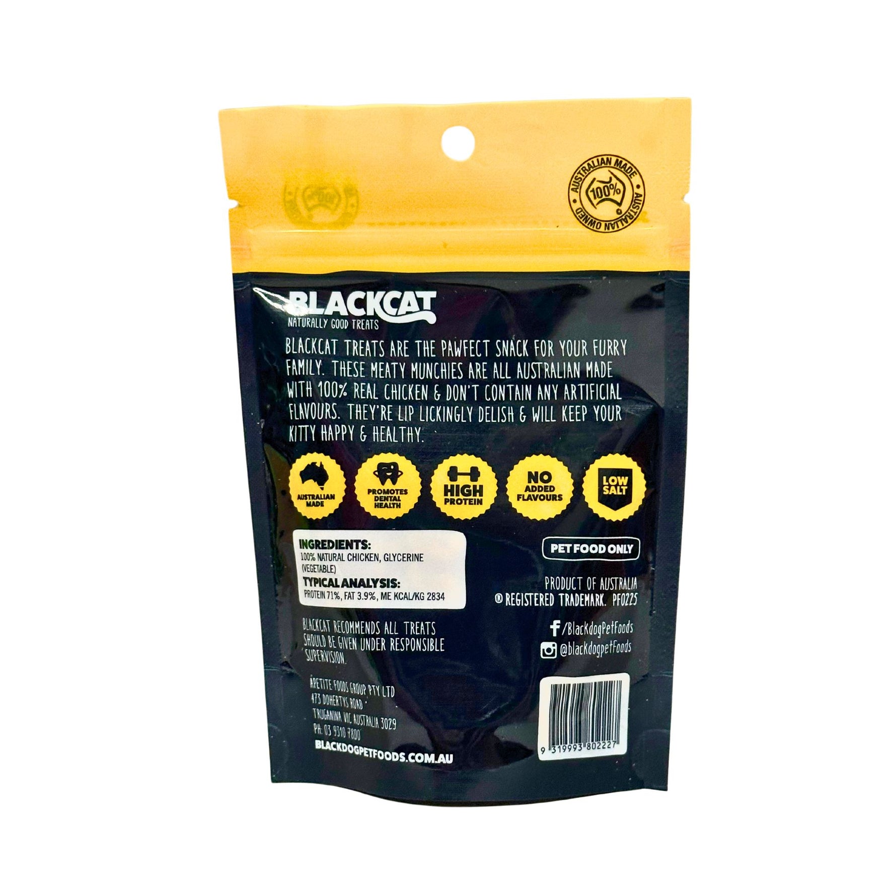 Blackcat Australian Chicken Tenders 45g