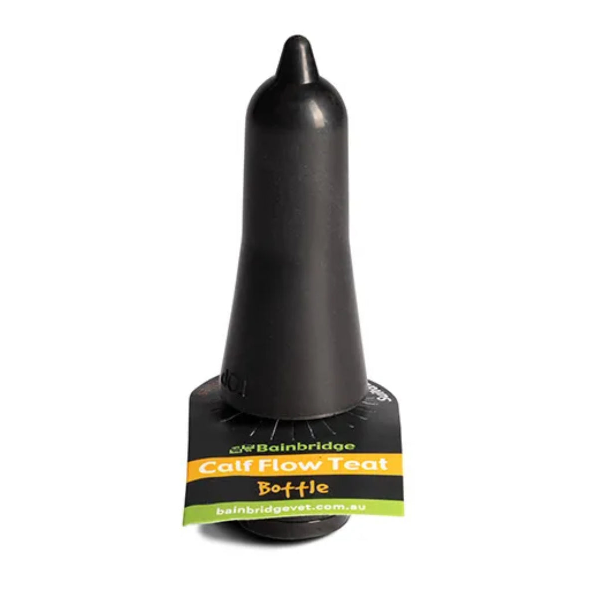 Bainbridge Calf Bottle Flow Teat - Black