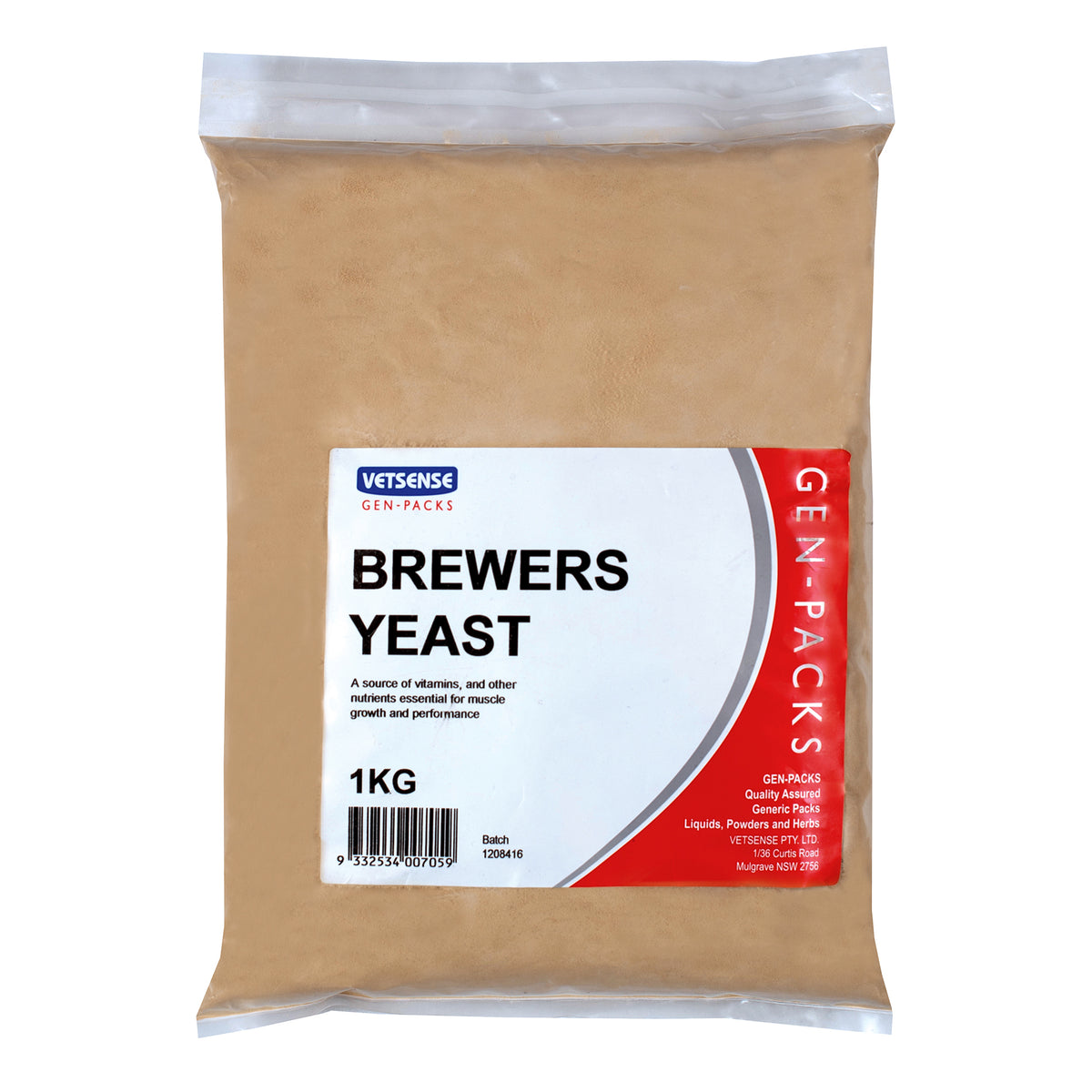 Vetsense Gen Packs Brewers Yeast