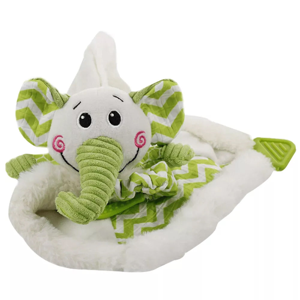 All For Paws Little Buddy Blanky Elephant Dog Toy