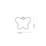 My Family Charm Butterfly Pet ID Tag