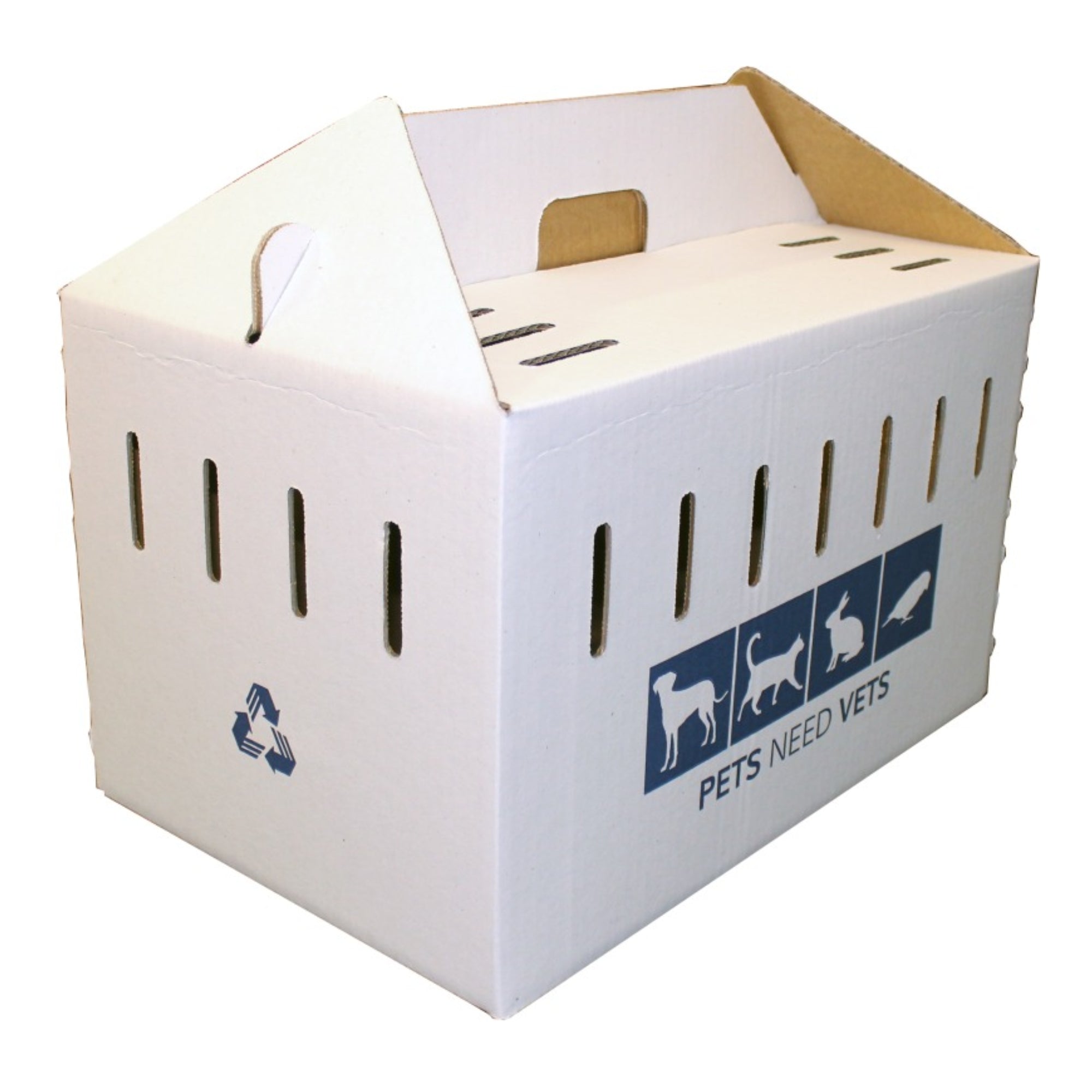 Pet Pack Disposable Cardboard Pet Carrier