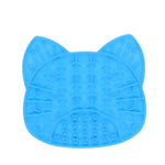 Scream Lick Enrichment Mat Suction Base - Cat Face