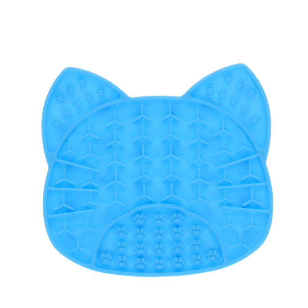 Scream Lick Enrichment Mat Suction Base - Cat Face