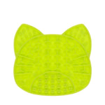 Scream Lick Enrichment Mat Suction Base - Cat Face