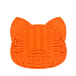 Scream Lick Enrichment Mat Suction Base - Cat Face