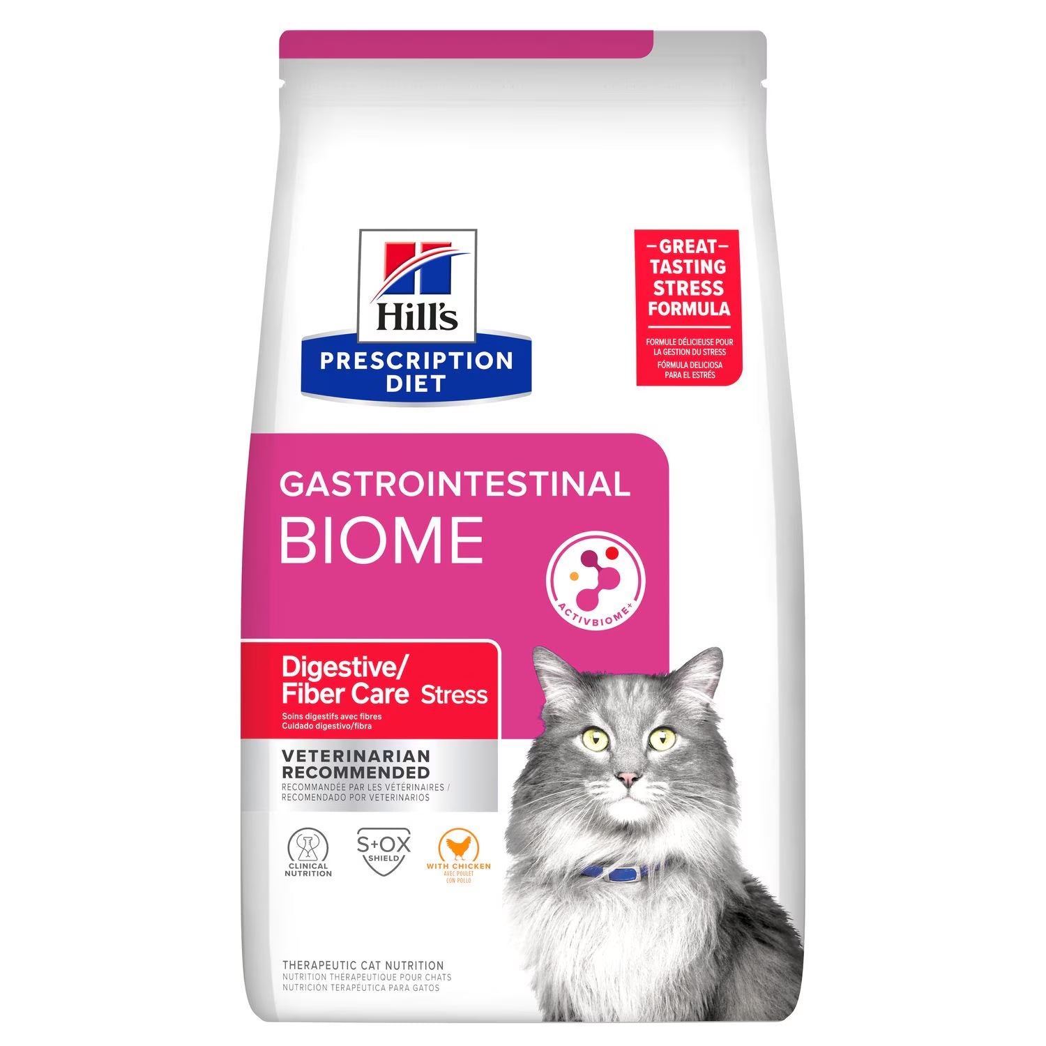 Hill's Prescription Diet Gastrointestinal Biome Stress Dry Cat Food 1.8kg