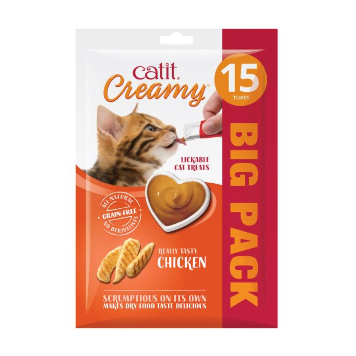 Catit Creamy Tasty Chicken Cat Treats