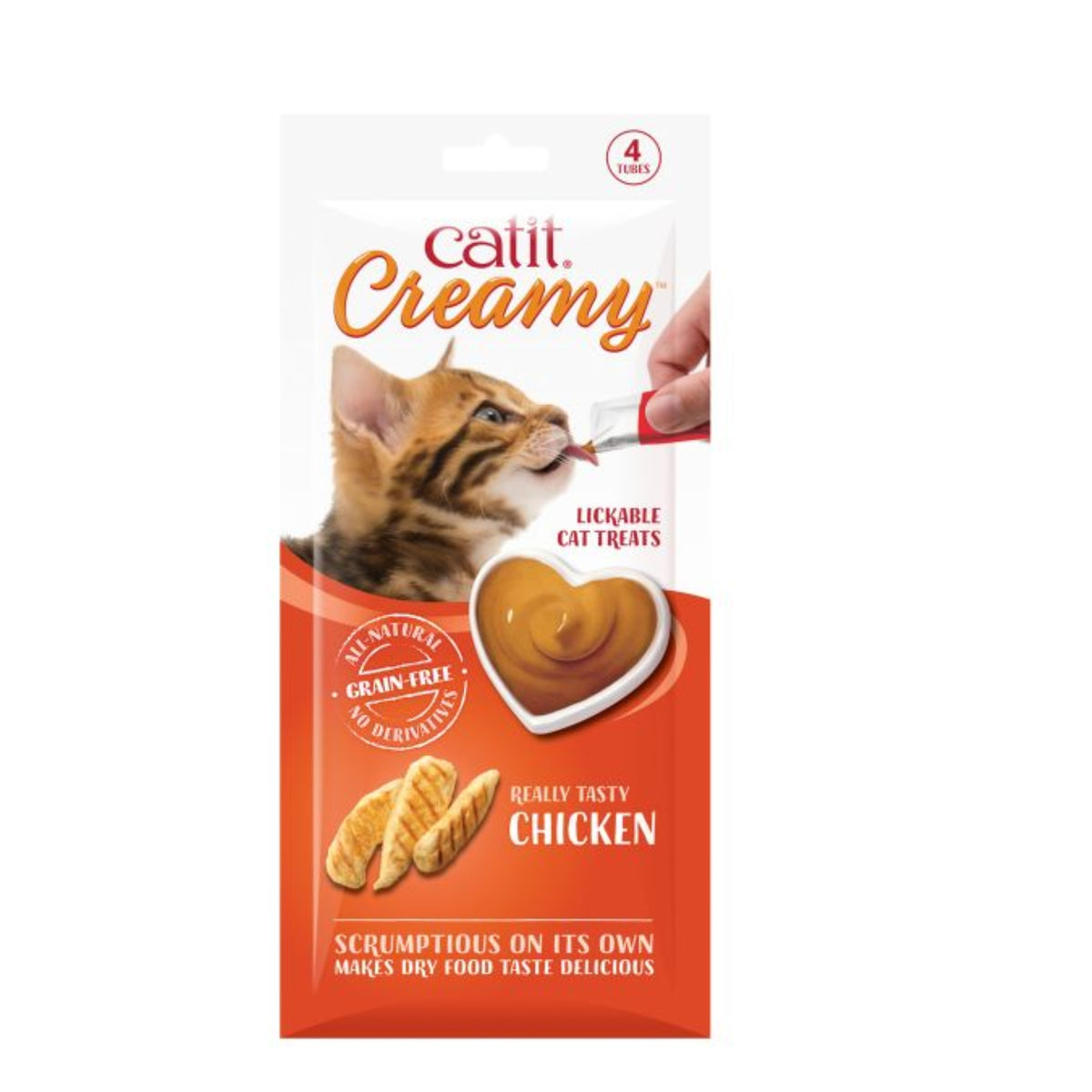 Catit Creamy Tasty Chicken Cat Treats