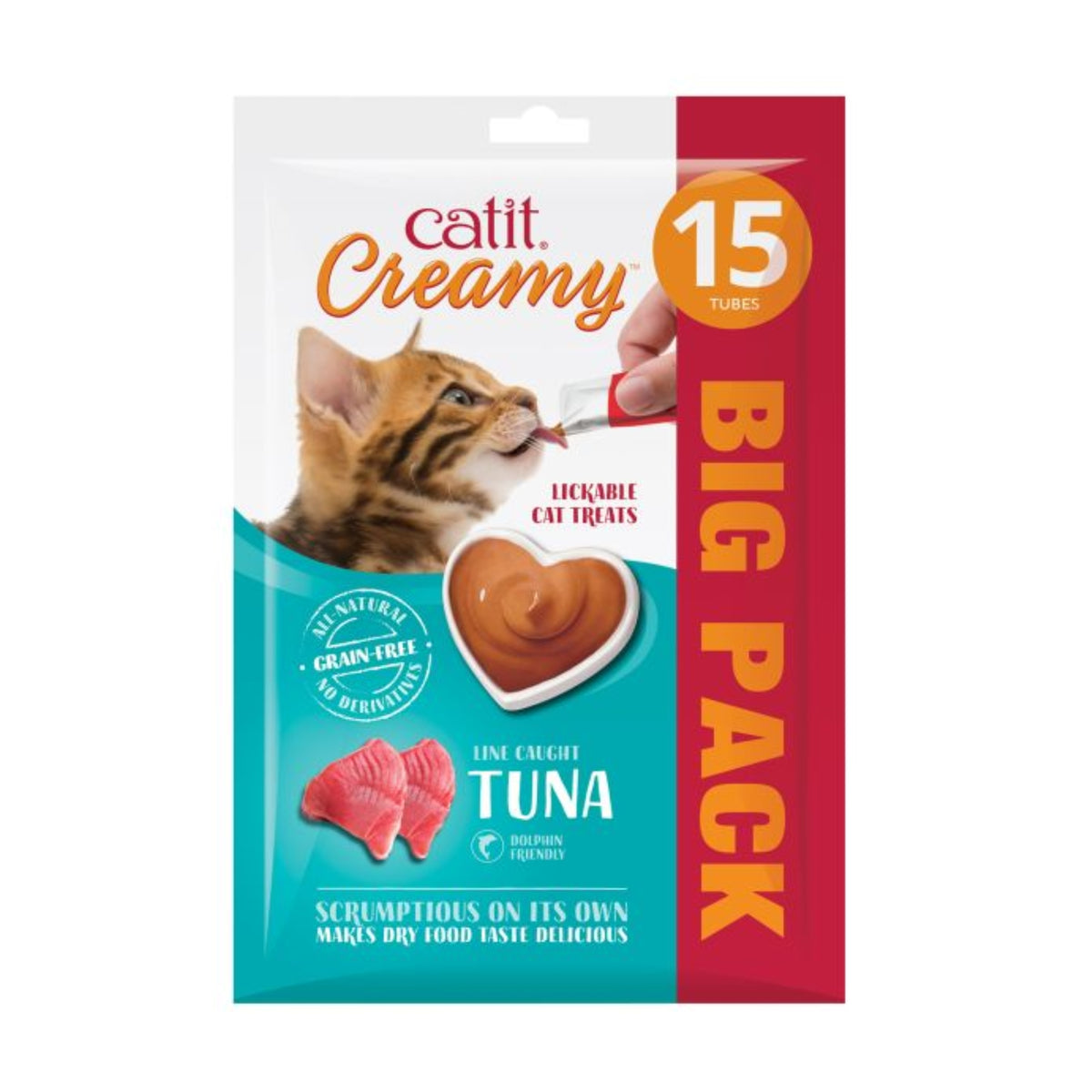 Catit Creamy Line Caught Tuna Cat Treats
