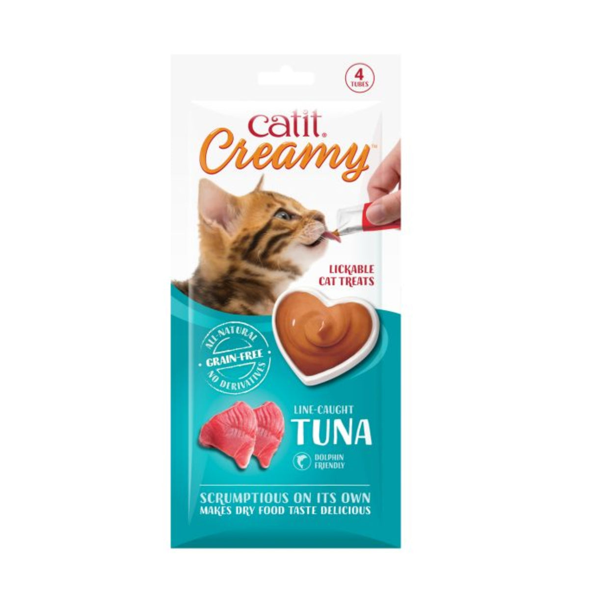 Catit Creamy Line Caught Tuna Cat Treats