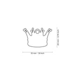My Family Charm Crown Pet ID Tag