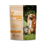 Frontier Pets Free-Range Chicken Necks Freeze-Dried Raw Treats for Dogs & Cats