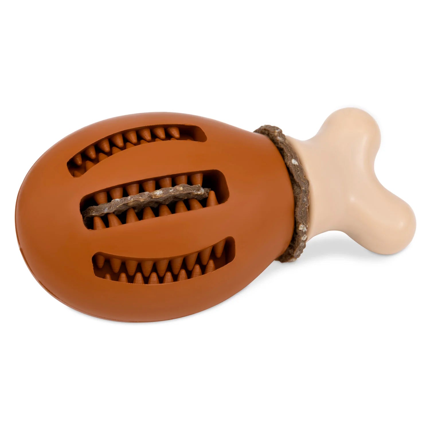 Busy Buddy Chompin' Chicken Treat Ring Dog Toy