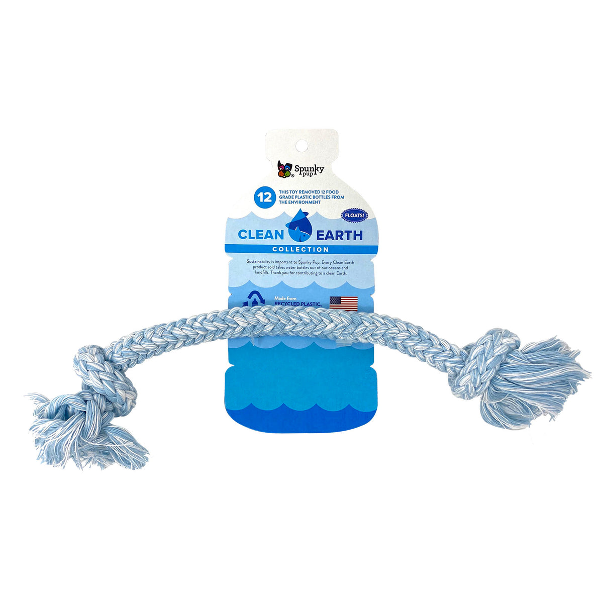 Spunky Pup Clean Earth Recycled Rope