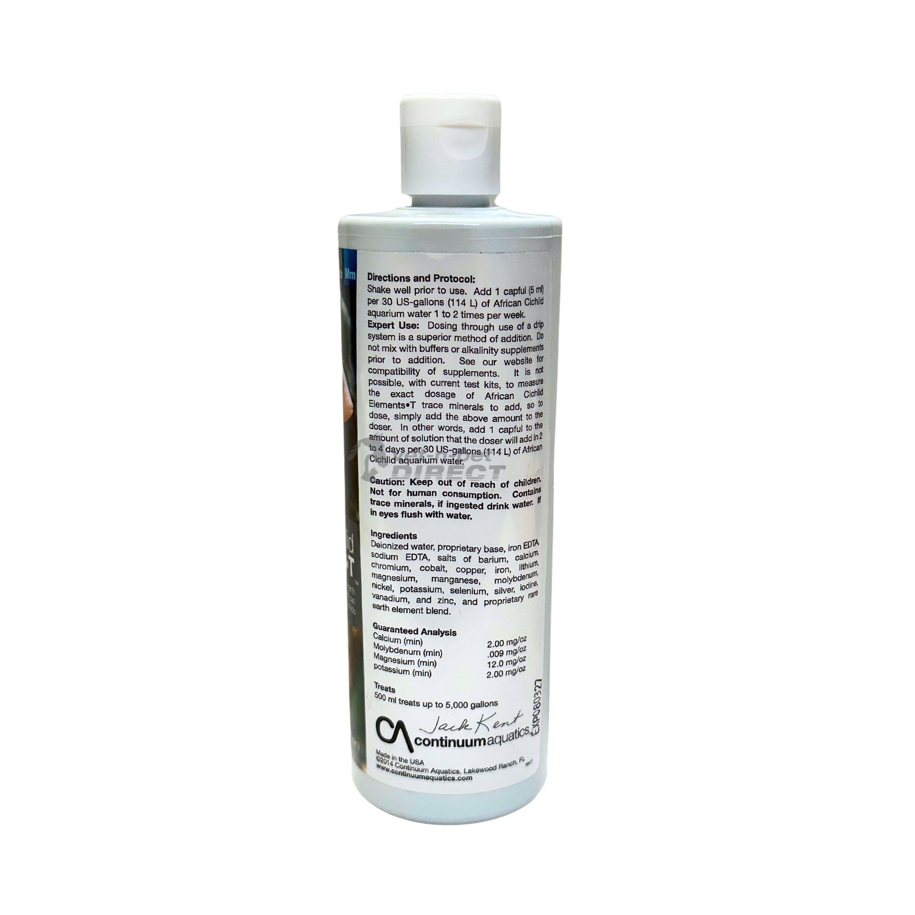 Continuum African Cichlid Elements.T Minor & Trace Mineral Complex 500mL